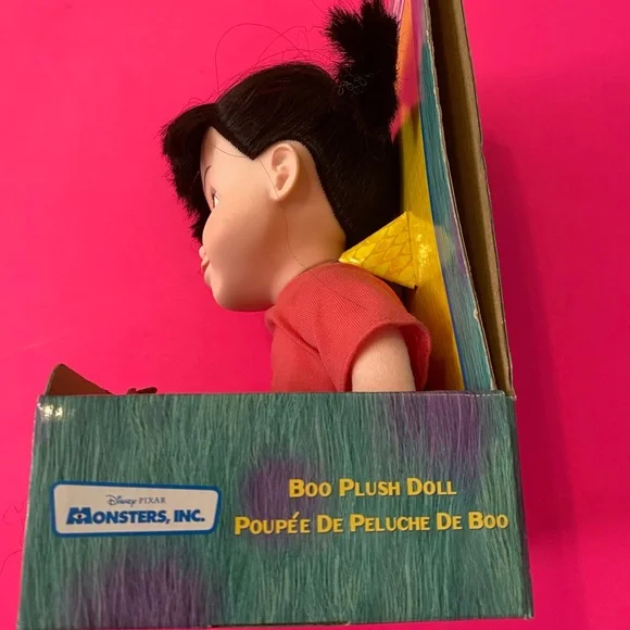 Collectable Disney-Pixar Store Monsters Inc. Boo Plush Doll BRAND NEW IN BOX - Picture 2 of 6